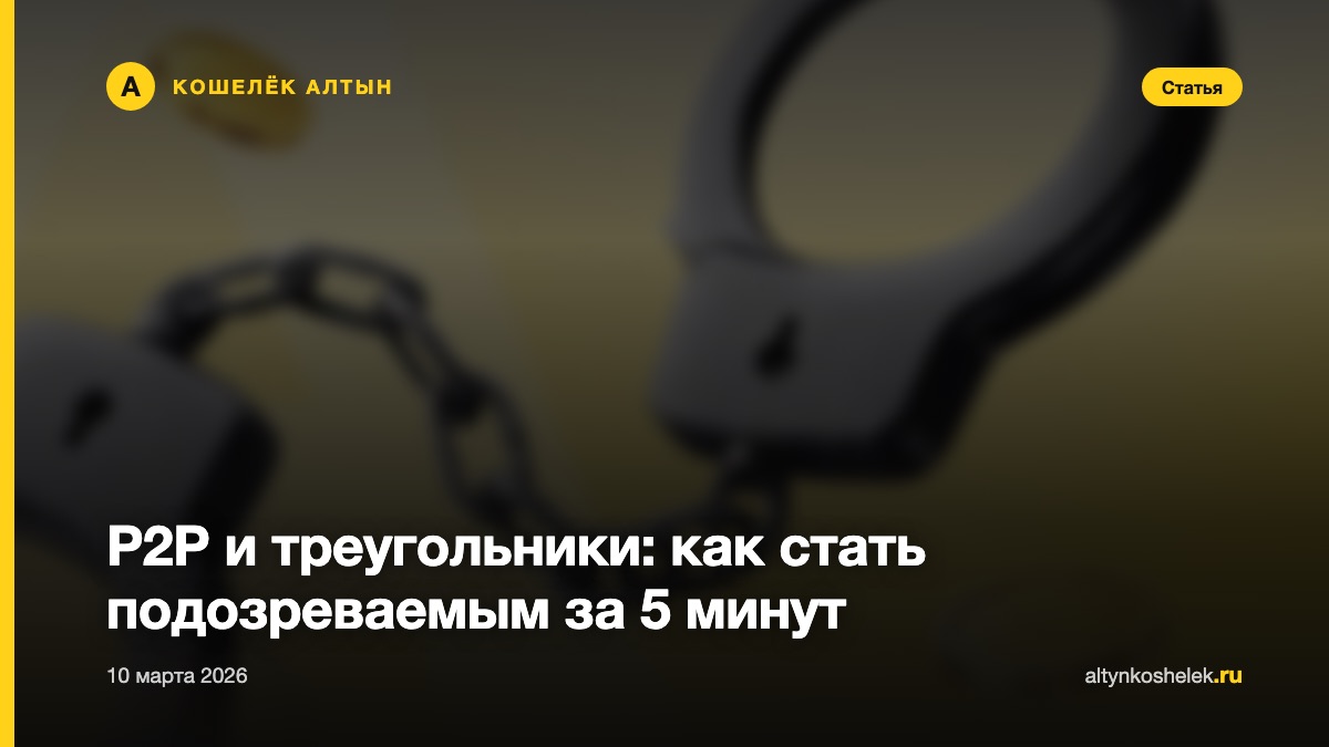 P2P и «треугольники»: как стать подозреваемым за 5 минут